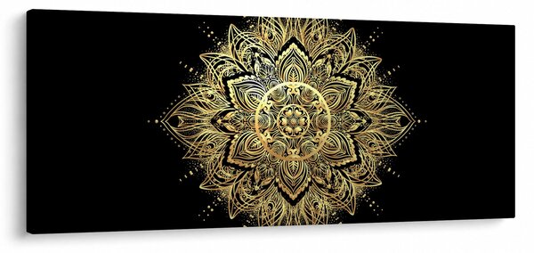 Tablou - Mandala bogăției (120x50 cm)