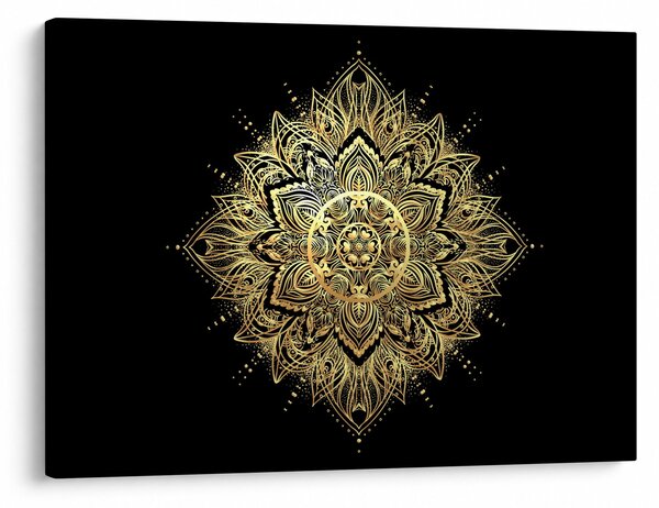 Tablou - Mandala bogăției (70x50 cm)