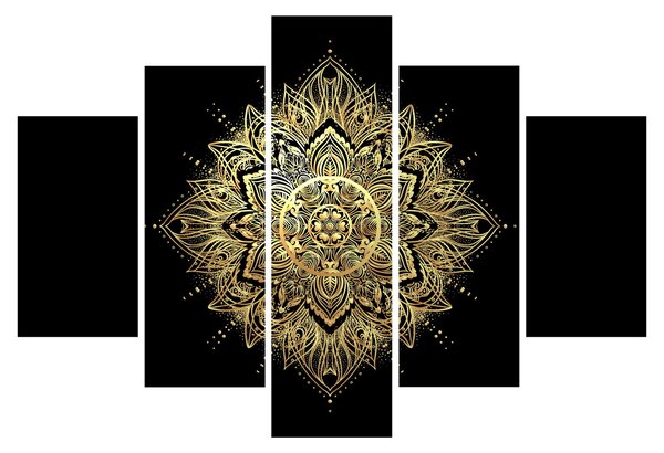 Tablou - Mandala bogăției (150x105 cm)