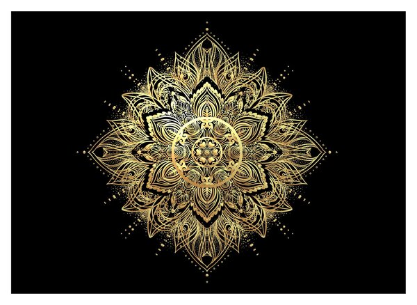 Tablou - Mandala bogăției (70x50 cm)