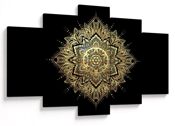 Tablou - Mandala bogăției (150x105 cm)