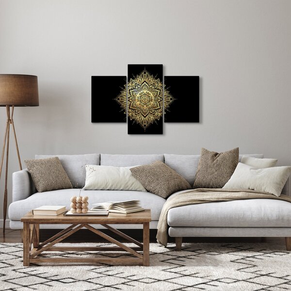 Tablou - Mandala bogăției (90x60 cm)