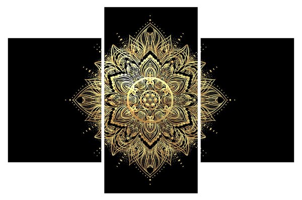 Tablou - Mandala bogăției (90x60 cm)