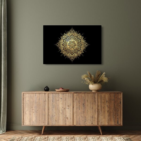 Tablou - Mandala bogăției (90x60 cm)