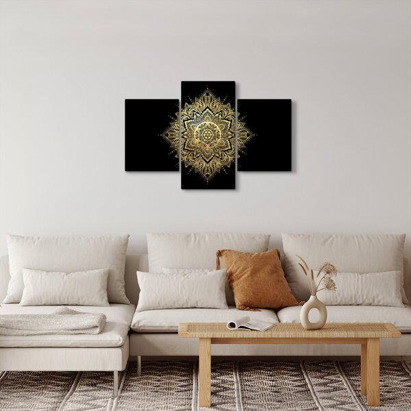 Tablou - Mandala bogăției (90x60 cm)