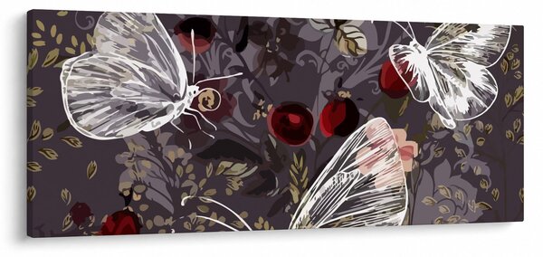 Tablou - Fluture (120x50 cm)