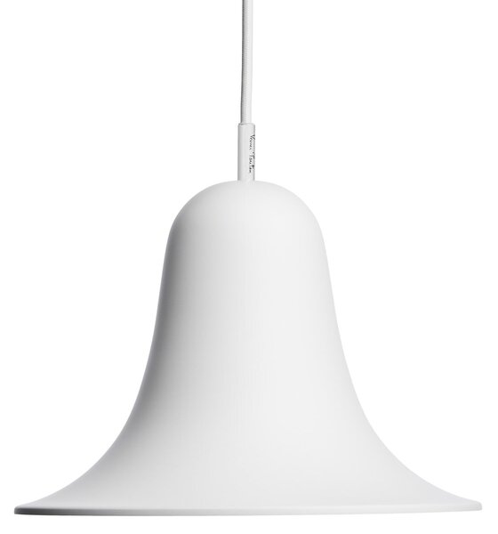 Verpan VERPAN Pantop lampă suspendată Ø 23 cm alb mat, reglabil, Alb, Camera de zi / sufragerie, Metal, Design
