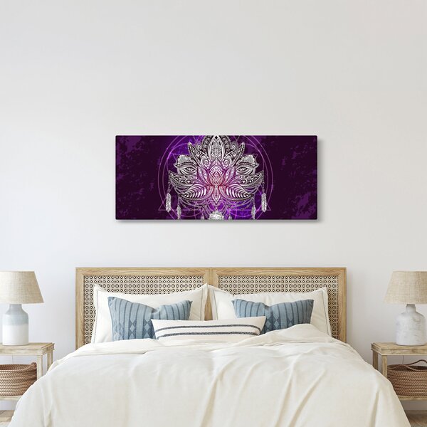 Tablou - Lotus (120x50 cm)
