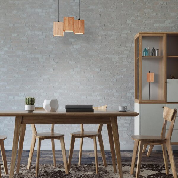 LEDVANCE SMART+ WiFi Decor Wood lampă de masă LED, reglabil, Lemn, Camera de zi / sufragerie, Lemn, Modern