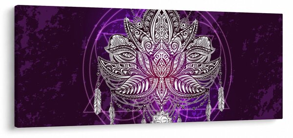 Tablou - Lotus (120x50 cm)