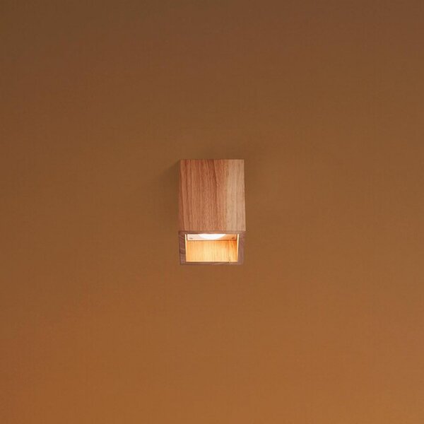 LEDVANCE SMART+ WiFi Decor Wood plafonieră LED, reglabil, Lemn, Camera de zi / sufragerie, Lemn, Modern