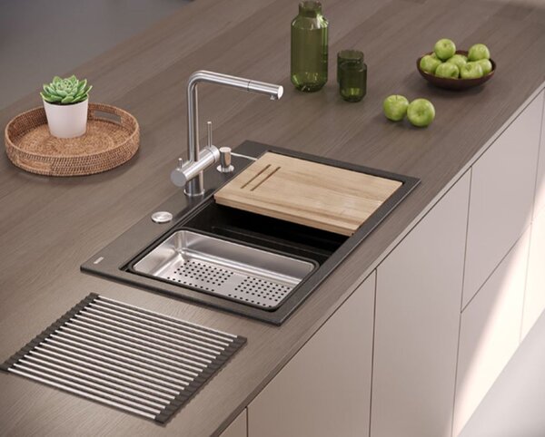 Quadron Marc 120 chiuveta graniteq 76x50 cm bej HQC7650U4_PVDG1