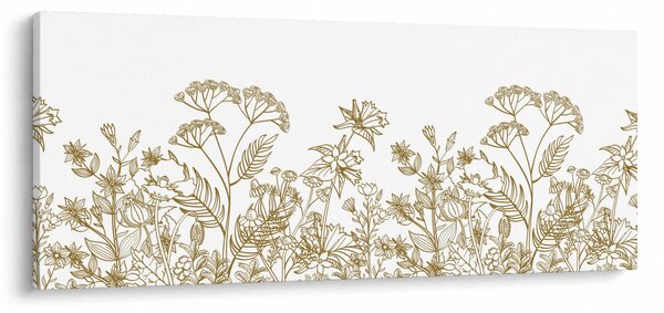 Tablou - Flori de câmp (120x50 cm)