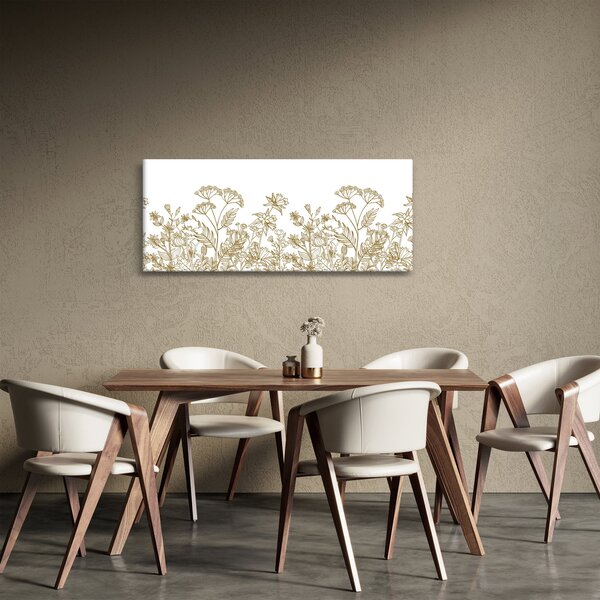 Tablou - Flori de câmp (120x50 cm)