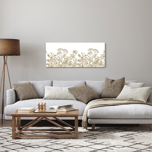 Tablou - Flori de câmp (120x50 cm)