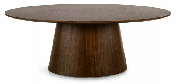Măsuță cafea MAROCCO, nuc, furnir/MDF, 110x60x40 cm