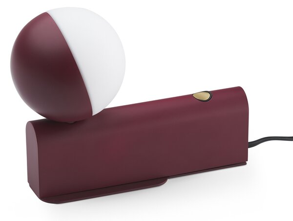 Northern Aplică de perete LED Balancer mini, roșu, priză UK, reglabil, Roșu, Camera de zi / sufragerie, Metal, Design