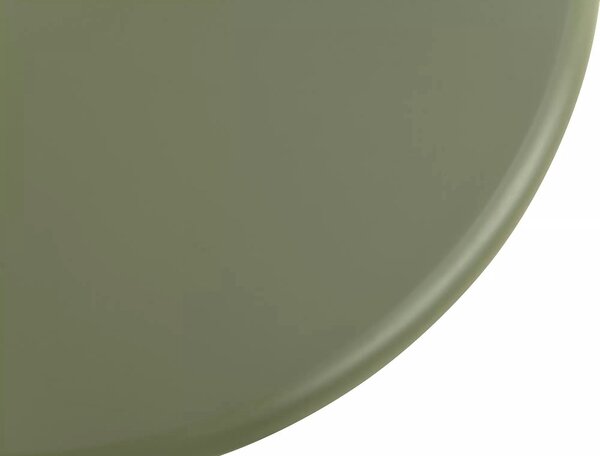 Măsuță cafea TIP, verde olive mat/verde olive, metal/MDF, 45x45x40 cm