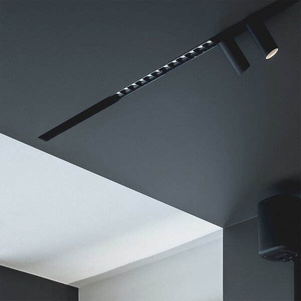 Proiector pentru sina magnetica DOT18 ALB LED LUXON