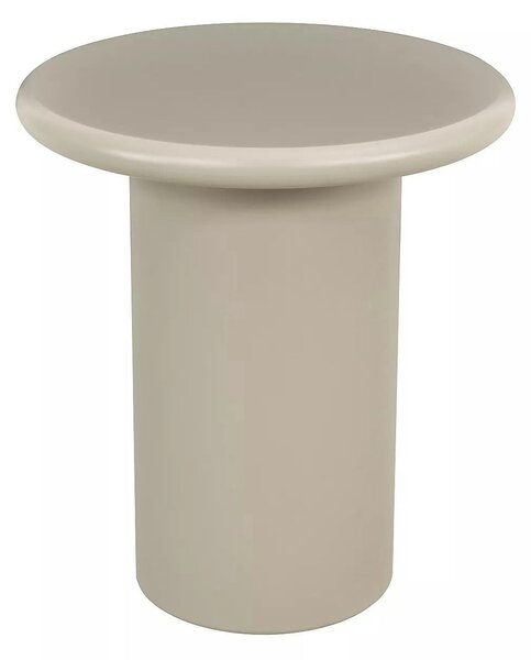 Măsuță cafea TIP, bej închis mat/bej închis, metal/MDF, 45x45x40 cm