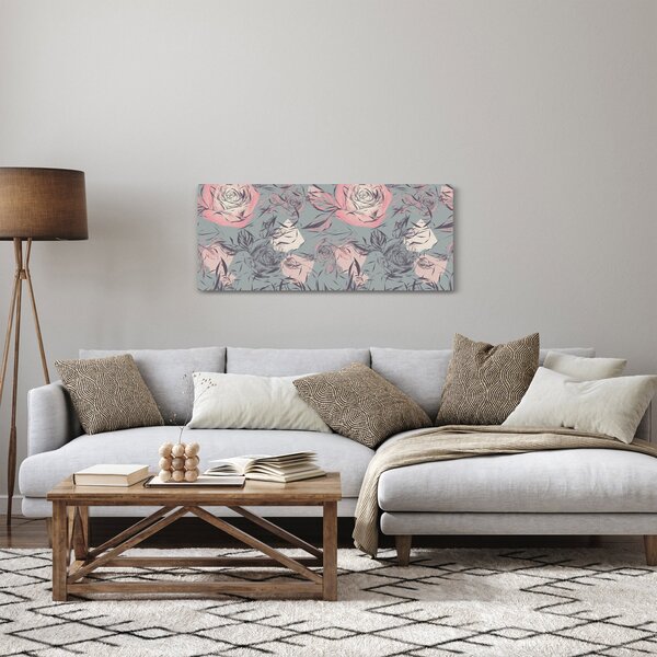 Tablou - Trandafir (120x50 cm)