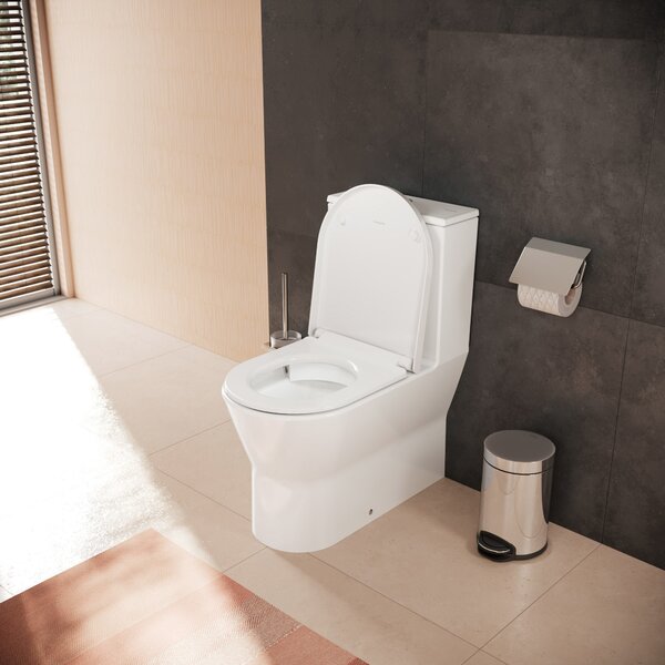 Hansgrohe EluPura Original S capac wc SoftClose alb 60148450