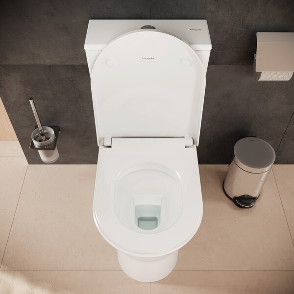 Hansgrohe EluPura Original S capac wc SoftClose alb 60148450