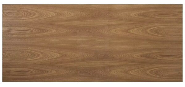 Masă extensibilă CANON, stejar/cașmir, furnir/metal/MDF, 200–240x100x7