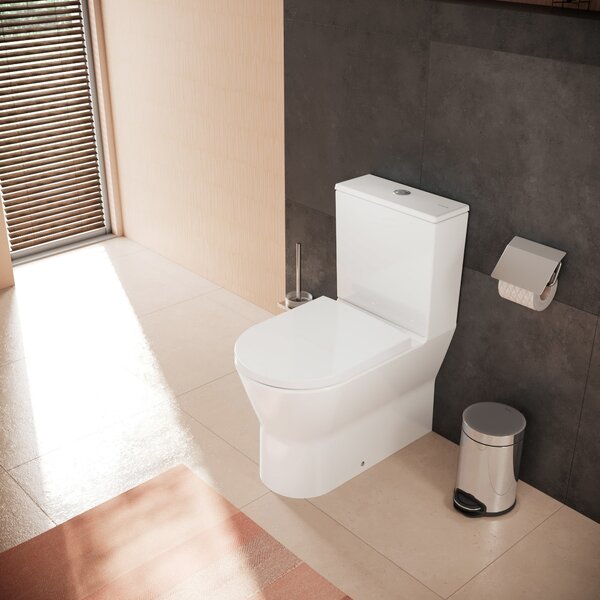 Hansgrohe EluPura Original S capac wc SoftClose alb 60148450
