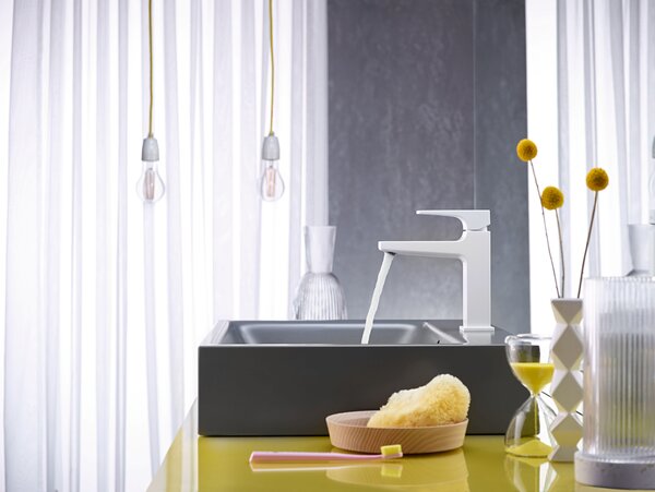 Hansgrohe Metropol baterie lavoar stativ alb 32507700