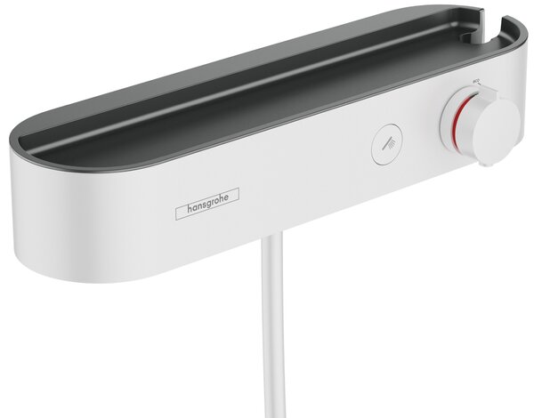 Hansgrohe ShowerTablet Select baterie de duș perete cu termostat alb 24360700