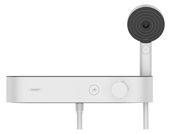 Hansgrohe ShowerTablet Select baterie de duș perete cu termostat alb 24360700