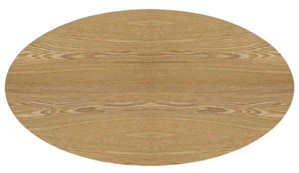 Masă extensibilă MAROCCO, stejar, furnir/MDF, 160–200x100x75 cm