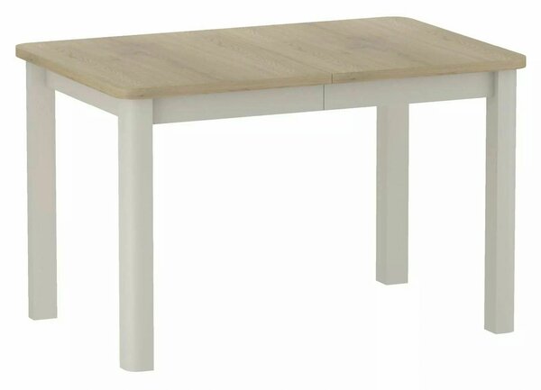 Masă extensibilă OSKAR, stejar cremona/cașmir, PAL laminat/MDF, 120–20