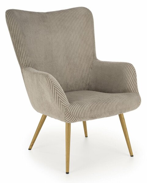 Fotoliu Houston 1610, Gri, Tapiterie, 97x70x80cm, 11.5 kg