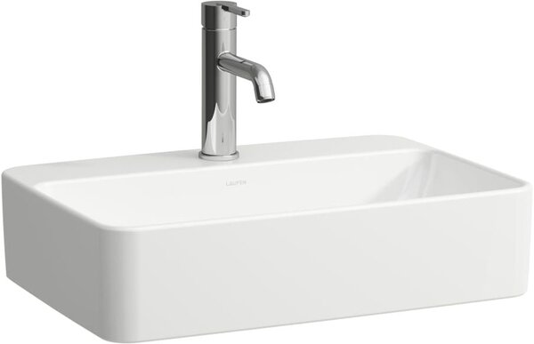 Laufen Savoy lavoar 55x38 cm dreptunghiular de blat alb luciu H8169450001041