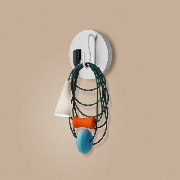 Foscarini Filo LED, Teodora, Multicolor, Camera de zi / sufragerie, Metal, Design