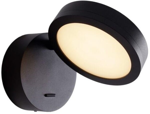 MaxLight Ibiza lampă de perete 1x6 W negru W0350