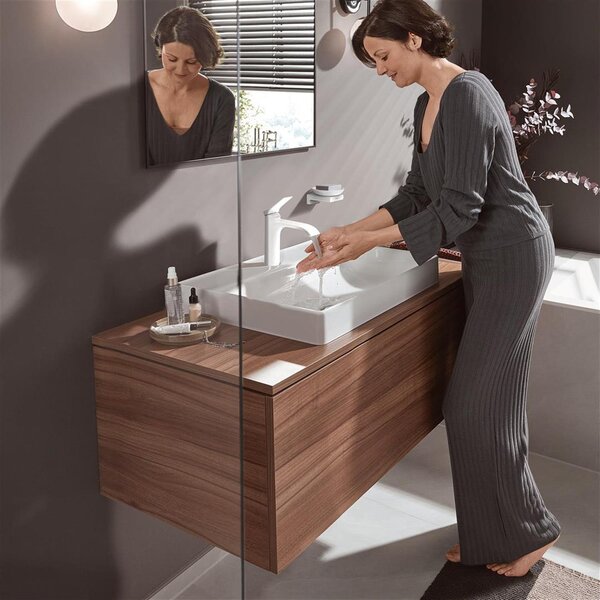 Hansgrohe Vivenis baterie lavoar stativ alb 75023700