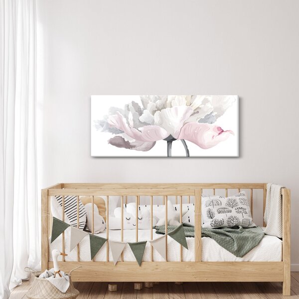 Tablou - Floare de trandafir (120x50 cm)