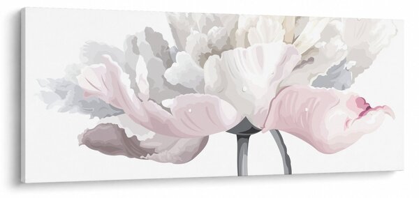Tablou - Floare de trandafir (120x50 cm)