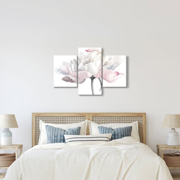 Tablou - Floare de trandafir (90x60 cm)