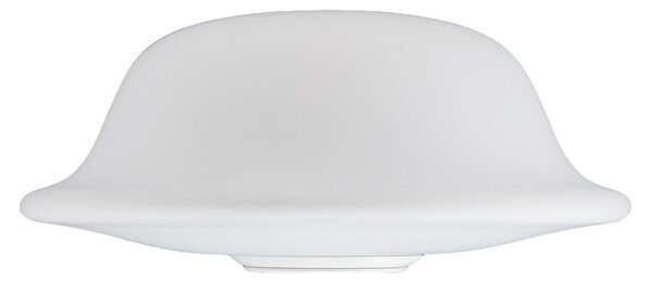 UMAGE Butler lampă de masă abajur din sticlă, bază neagră, Negru, Camera de zi / sufragerie, Metal, Design