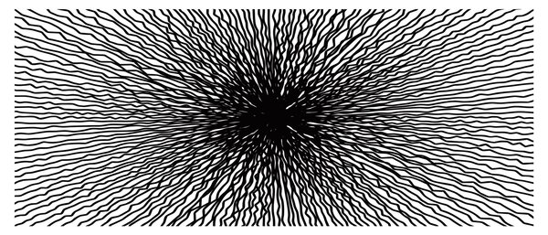 Tablou - Centrul (120x50 cm)