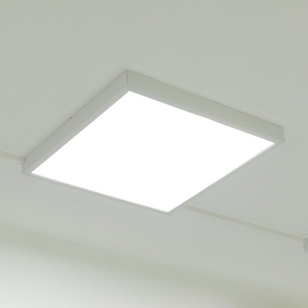 LEDVANCE SMART+ Biolux HCL Panou LED CCT 62x62cm, reglabil, Alb, Studiu / Birou, Metal, Modern, Luminile încastrate unghiulare