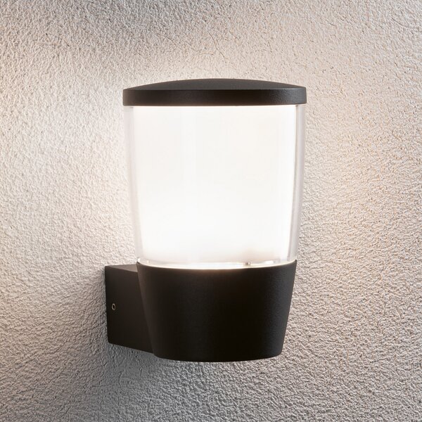 Paulmann Bako aplică de exterior E14 360 grade, reglabil, Negru, Metal, Modern