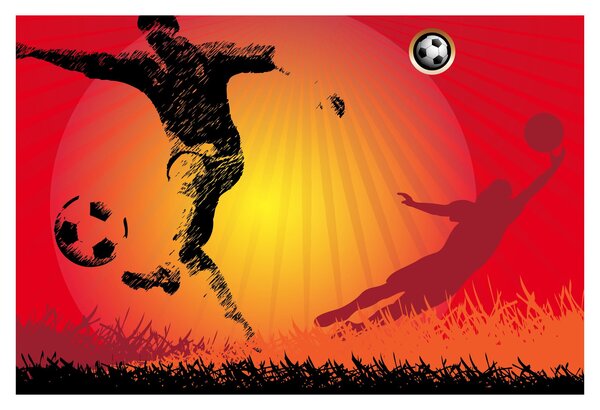 Tablou - Fotbal (90x60 cm)