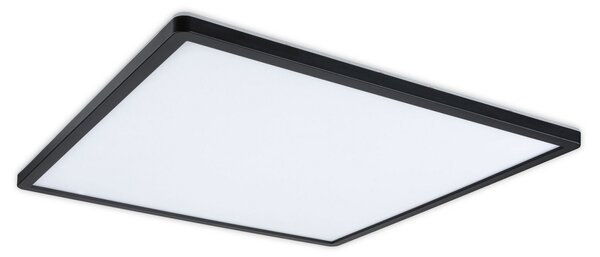 Paulmann Atria Shine panou 3 faze negru 840 42x42, reglabil, Negru, Camera de zi / sufragerie, Plastic, Modern