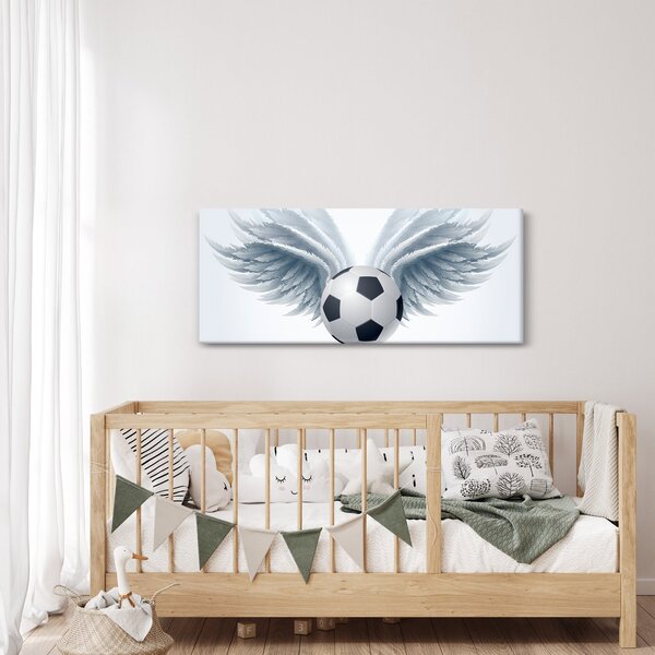 Tablou - Balon cu aripi (120x50 cm)