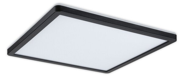 Paulmann Atria Shine Panel on/off negru 840 29x29, Negru, Camera de zi / sufragerie, Plastic, Modern